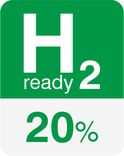 H2 ready 20%