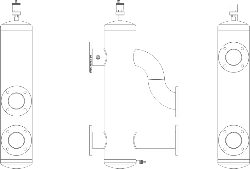 Aguja equilibrado DN220-DN100
