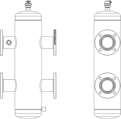 Aguja equilibrado DN150-DN65