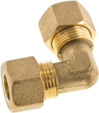 Elbow compression fitting 12-12